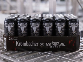 Edition can of Krombacher Pils for the 33rd Wacken Open Air 2024