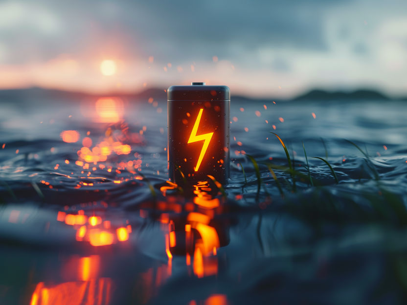 Esta batería de sal cosecha energía osmótica donde el río se encuentra con el mar