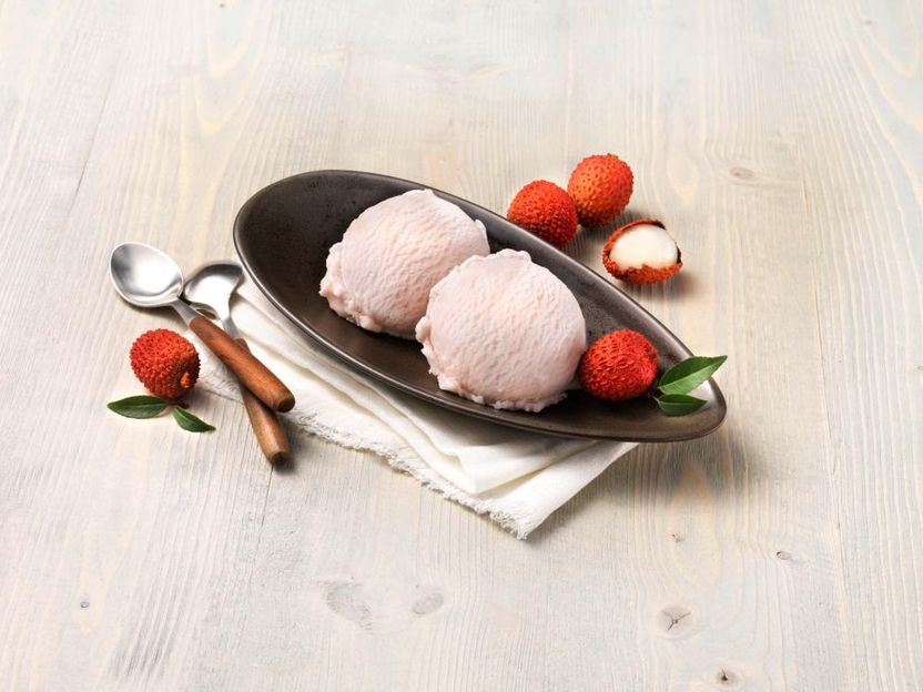 Summer, sun, ice age - Exclusive, exotic and new: lychee ice cream from bofrost*