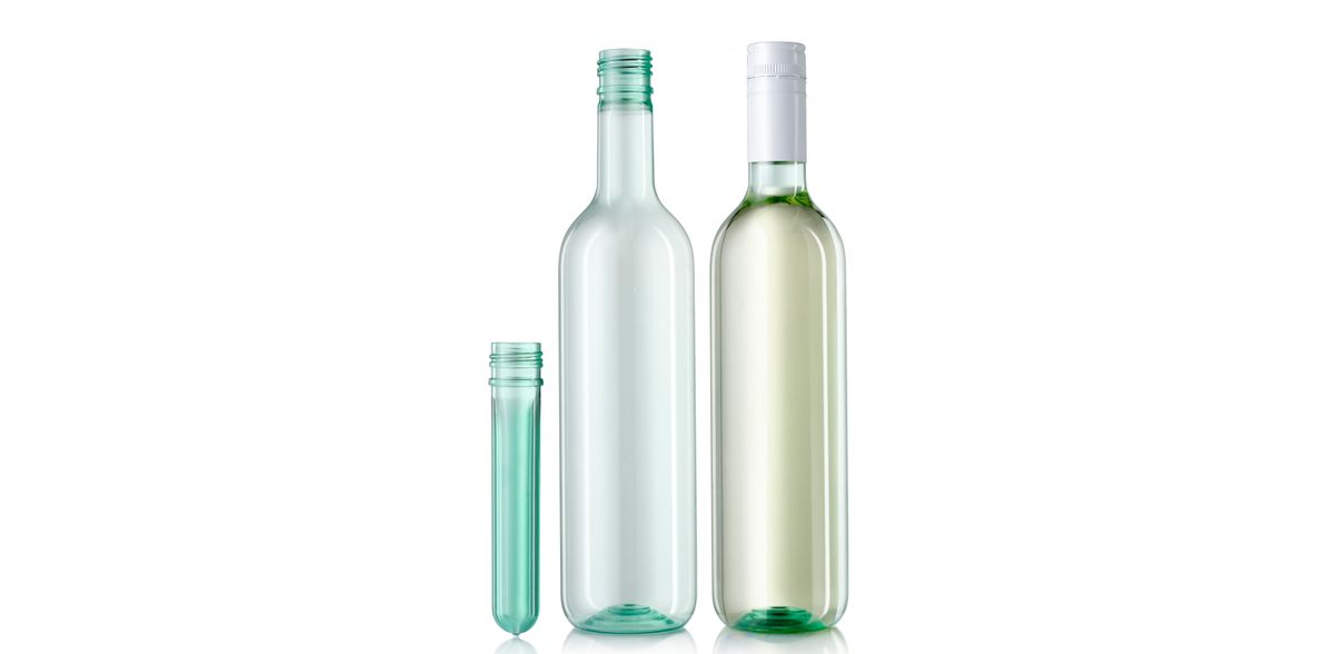 PET-Weinflasche von ALPLA spart bis zu 50 Prozent CO2