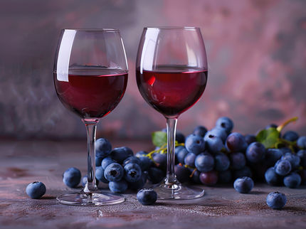 Temperature, time and blueberry wine