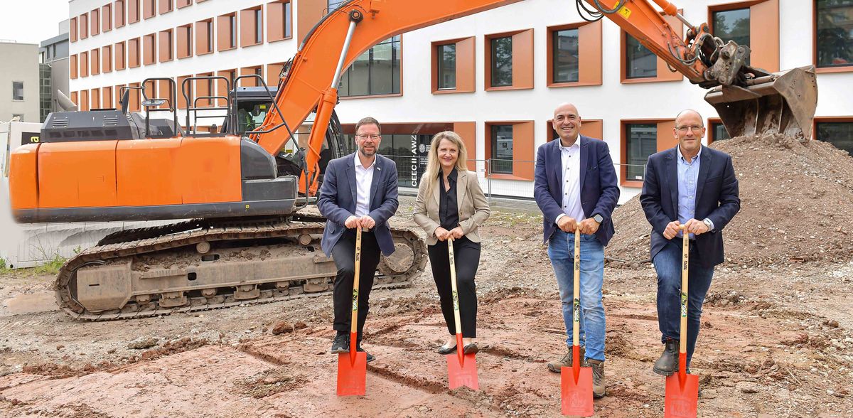 Baubeginn am Gründerzentrum „lab2fab“ im Landgrafen-Campus der Universität Jena