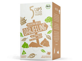 "Mountain Breeze Darjeeling" : un vent de fraîcheur souffle sur l'assortiment de thés de "5 Cups and some leaves"