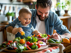 Le régime alimentaire du père avant la conception influence la santé de l'enfant