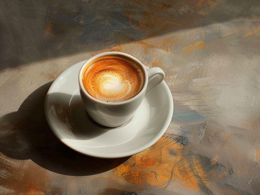 Wie Milchproteine mit Koffein im Espresso interagieren