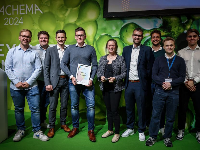 Re.solution gana el premio ACHEMA Start-up Award 2024 - A lo más alto del podio con el reciclaje textil: los finalistas estuvieron muy cerca en la evaluación