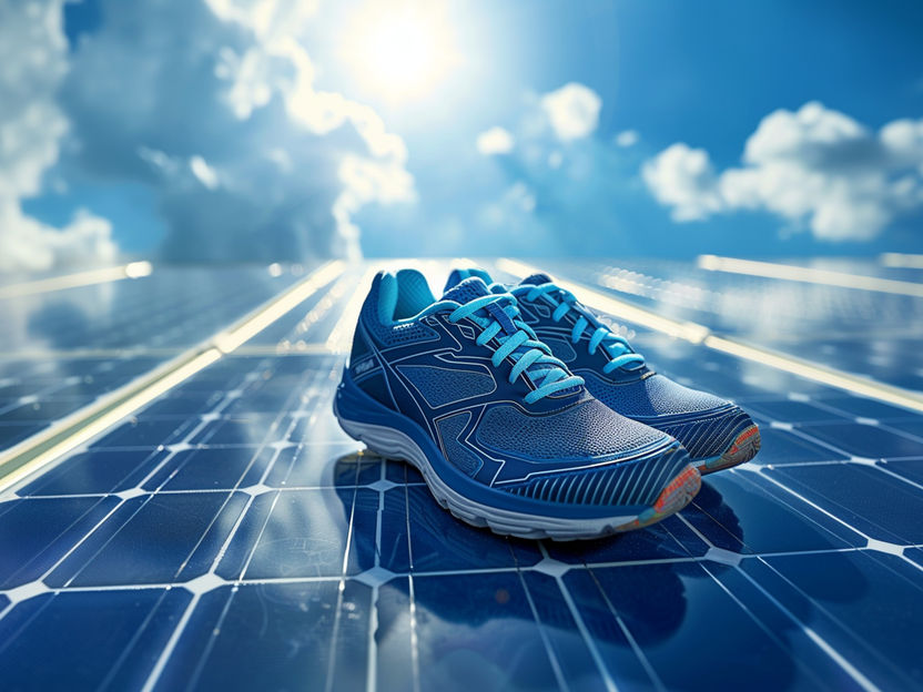 Una start-up taiwanesa causa furor: ¿zapatillas deportivas fabricadas con módulos solares reciclados? - TSGC es pionera en el reciclado integral de módulos solares con una tasa de recuperación inigualable