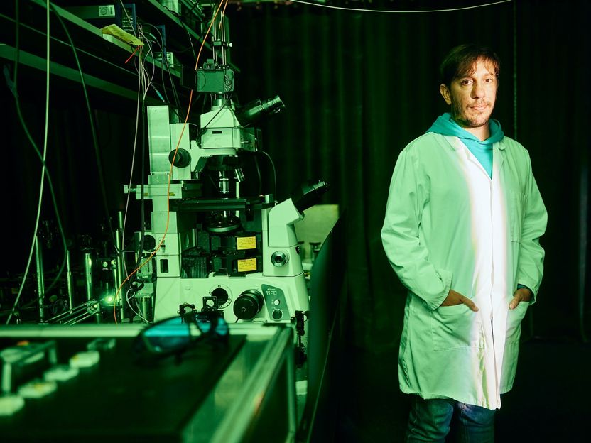 Forscher filmen Energiematerialien beim Entstehen - Mit einer Liveschaltung ins Reaktionsgefäß beobachten Forschende chemische Reaktionen bei der Arbeit