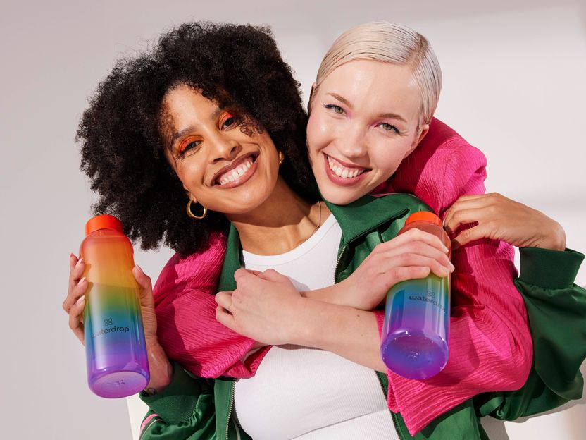 Waterdrop® Rainbow Edition: Celebrating colorful diversity - Limited edition supports LGBTQIA+ organizations
