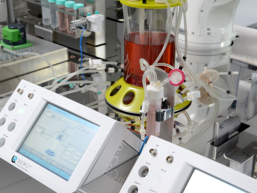Robuste automatisierte Produktion von Stammzellen für neue Therapeutika - Innovationsschub für NRW-Biotechnologie: Fraunhofer IPT, BioThrust, ein Spin-off der RWTH Aachen, und Universitätsklinikum Essen kooperieren