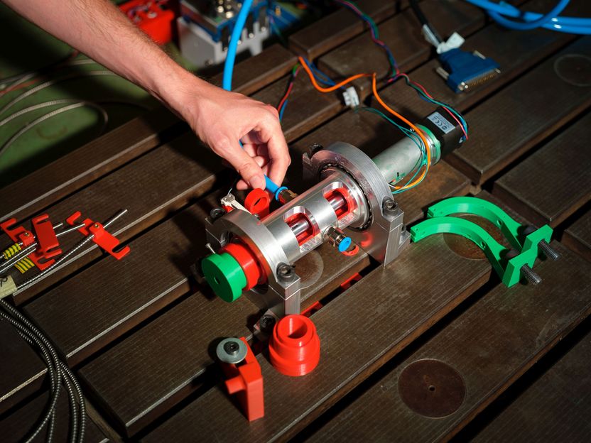 Eine neue Idee: konisch, statt zylindrisch - TU-Ingenieure forschen an neuen Geometrien für Gasfolienlager, die in Luftverdichtern für den Betrieb von Brennstoffzellen benötigt werden