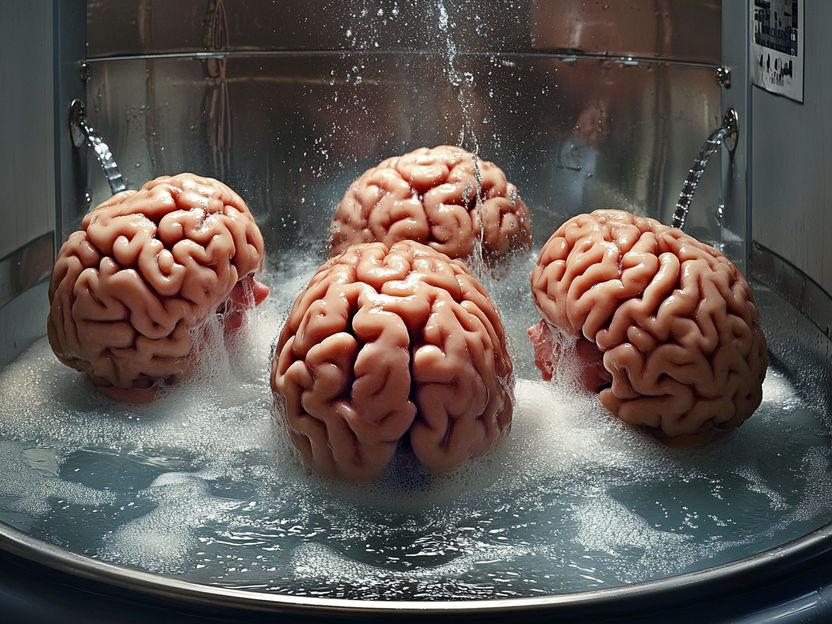 Neurobiology: Washing machine for the brain
