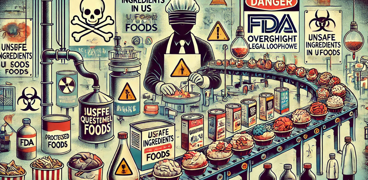 How a legal loophole allows unsafe ingredients in US foods