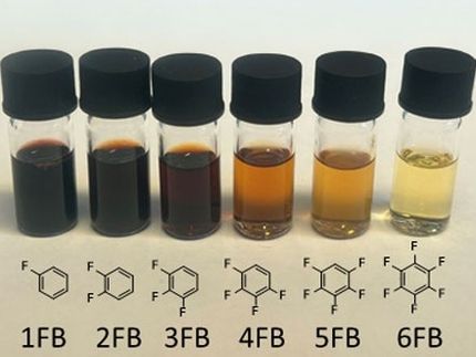 Potentiels d'oxydation fortement augmentés par des solvants adaptés