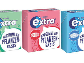 The new EXTRA® plant-based chewing gum