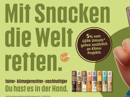 Mit Snacken die Welt retten