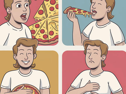 Brain breaks down eating process into different phases