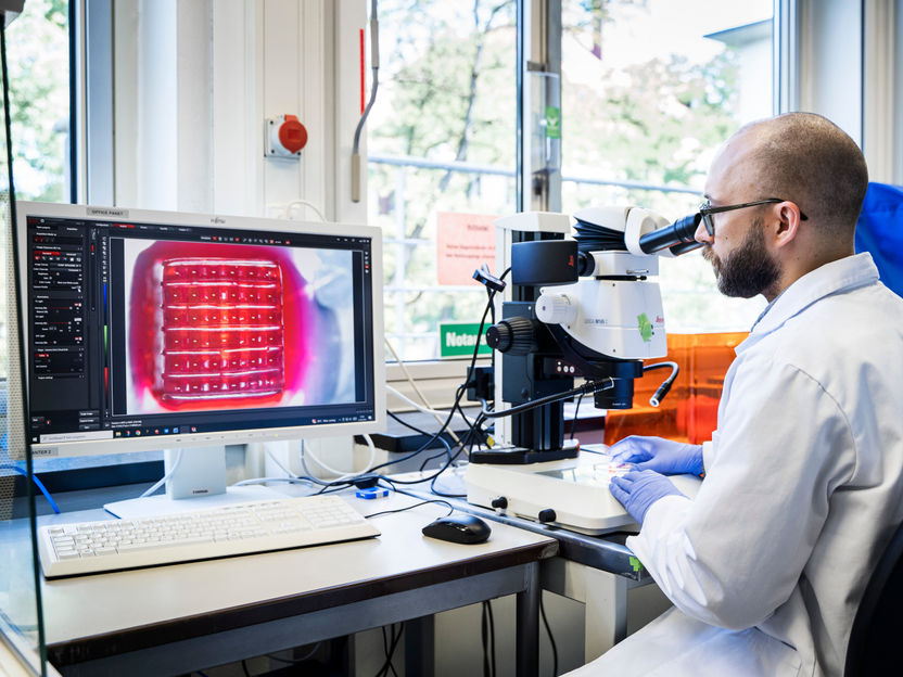 Affordable bioprinting: tissue at the touch of a button - Modified 3D printer from the electronics store prints living tissue