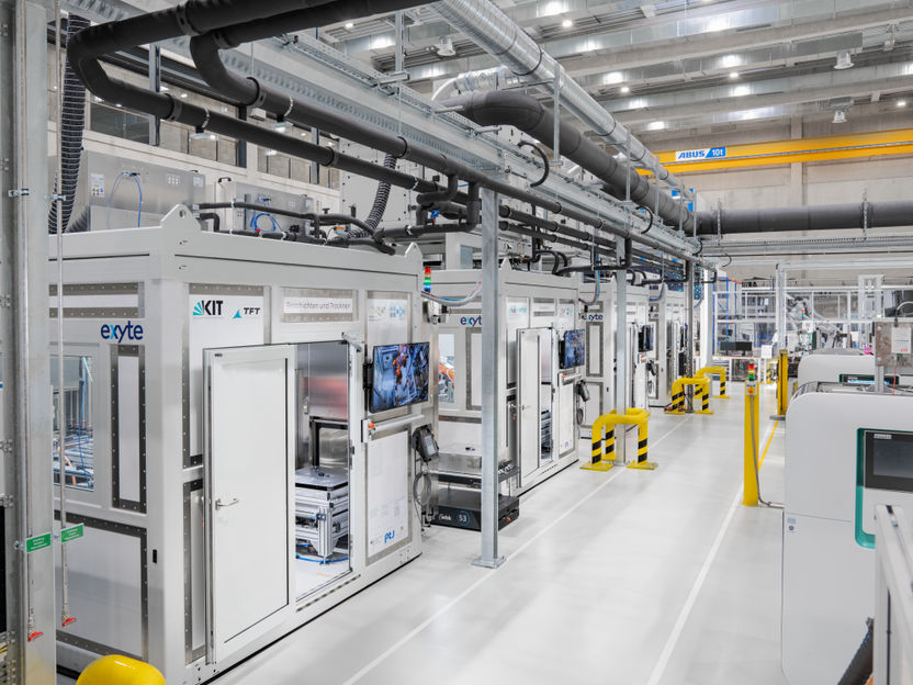 World's first agile production facility for battery cells opened - Close cooperation between science and industry