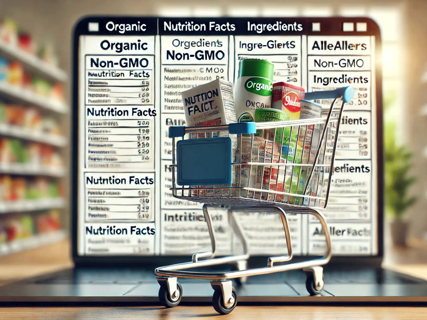 Online Grocery Shoppers Lack Access to Nutrition Facts - Study shows critical food info missing on 65% of products