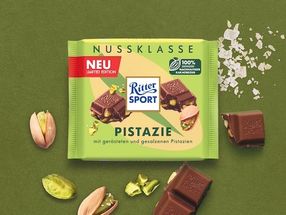 Nouveau de Ritter Sport : Édition limitée Pistache