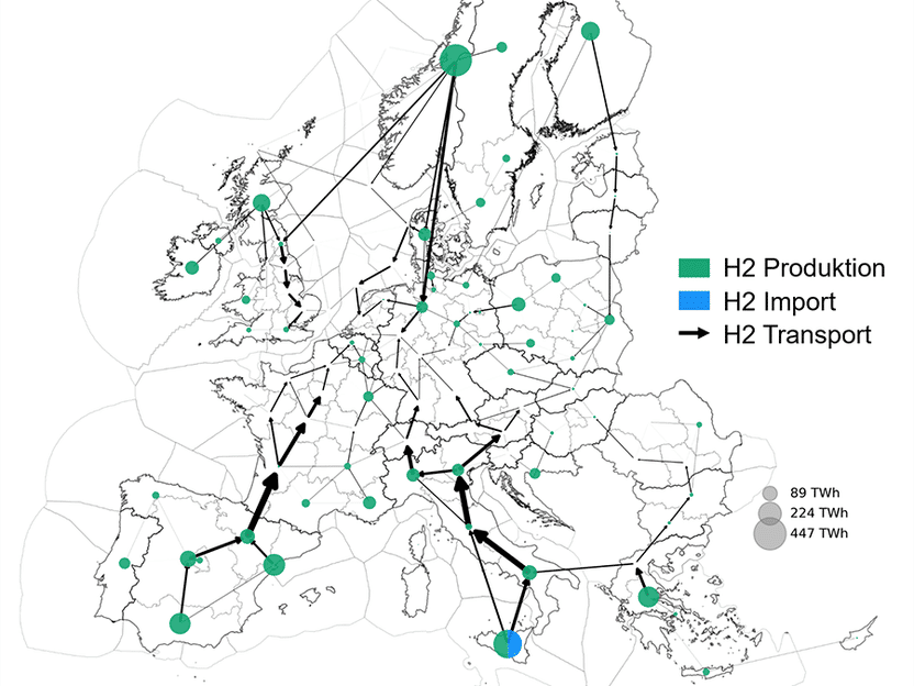 Europäische Energiewende: Deutschland im Herzen Europas - Deutschland wird Wasserstoff-Importeur