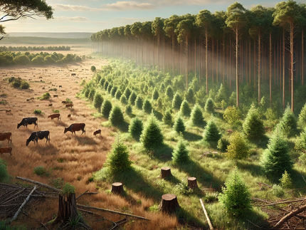 Réduction modérée de la consommation de viande : un grand potentiel pour la protection du climat et des forêts