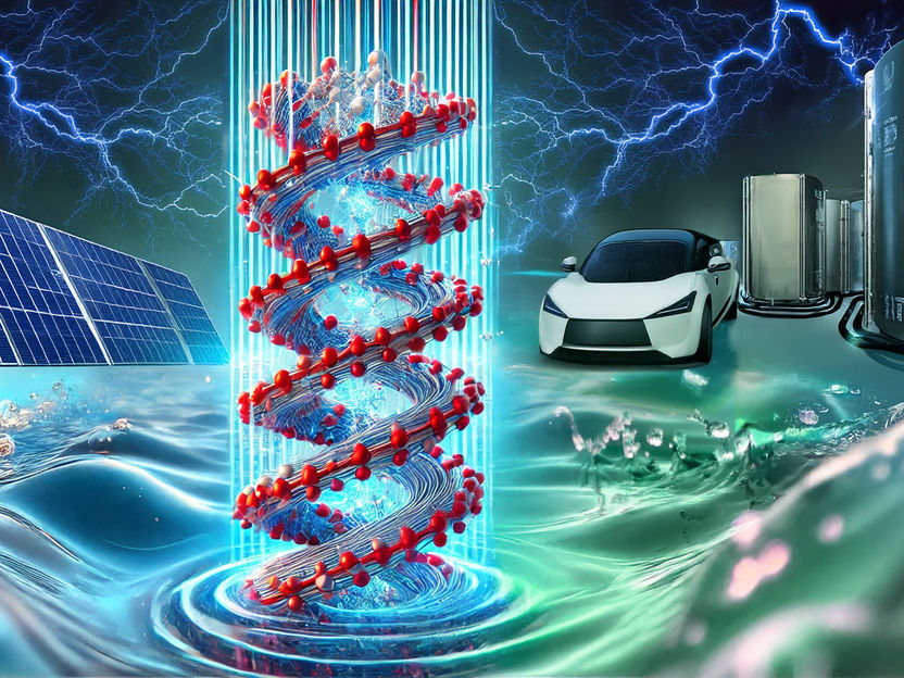 Cristales impulsados por rotación: un gran avance en la producción limpia de hidrógeno - "...hemos creado un catalizador que multiplica por 200 el rendimiento de los materiales tradicionales"