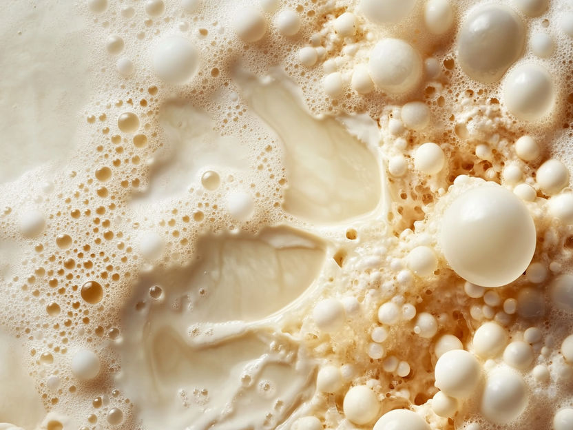 Yeast as food emulsifier? Easily released protein as strong as casein - Cell wall proteins exhibit emulsifying action, offer possible alternative to emulsifiers derived from milk, other known allergens