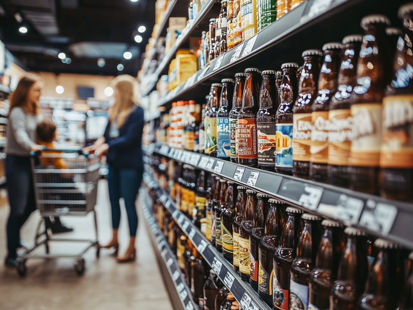Beer helps grocery stores tap sales in other categories
