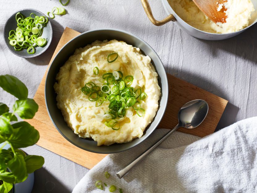 Tubérculo fuerte, cuerpo fuerte - En forma con puré de patatas rico en proteínas