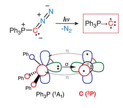 An exotic monovalent carbon compound