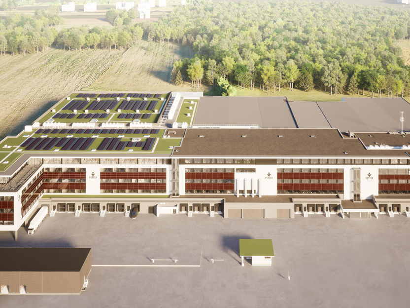 A Vetter expande significativamente o seu armazém farmacêutico - A capacidade de armazenagem frigorífica deverá ser duplicada até 2028