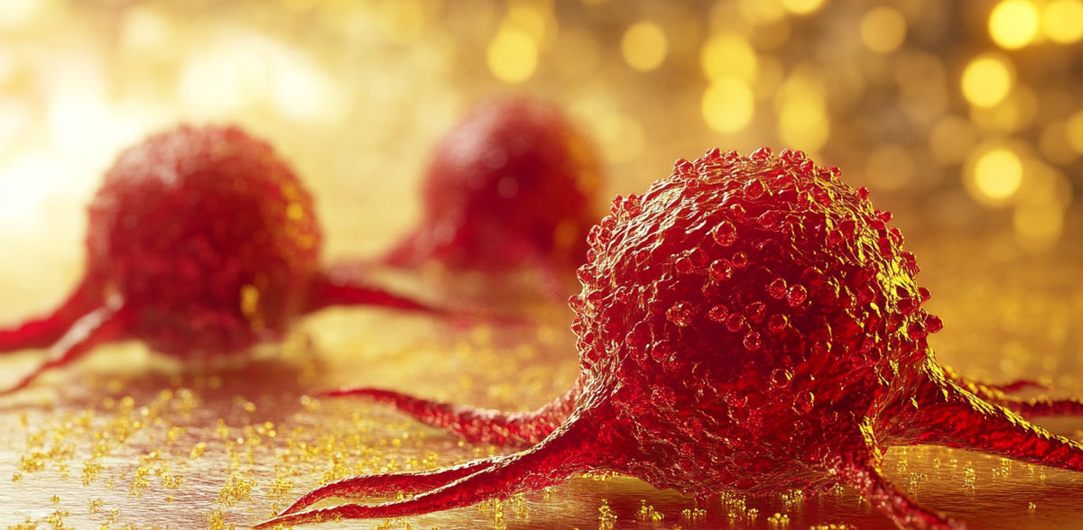 Gold battles cancer