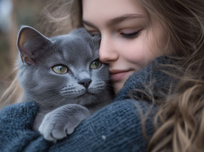 Be careful when cuddling with pets