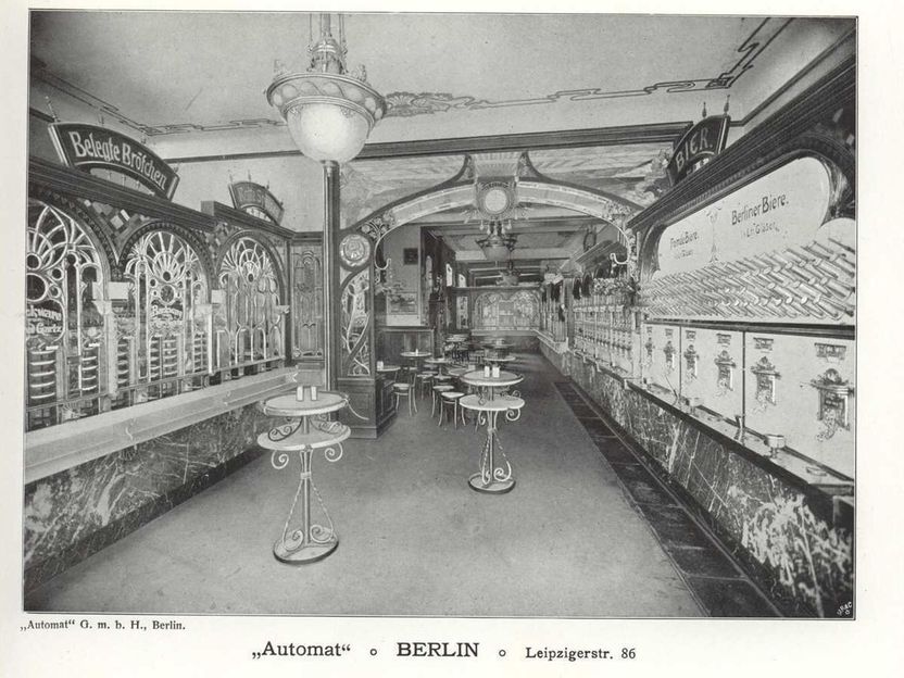 Sandwiches from decorated machines - Alwin Cubasch deals with the rise and decline of vending machine restaurants around 1900 and receives the Conrad Matschoß Prize of the VDI (Association of German Engineers) for his work