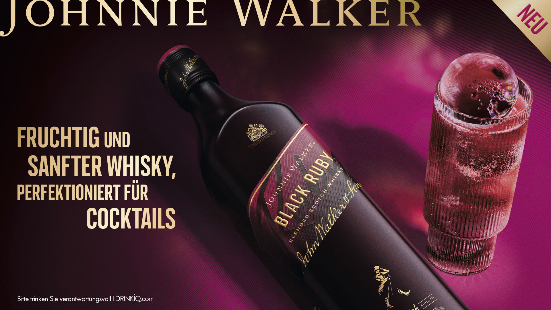 Johnnie Walker Black Ruby - the modern for fruity variety