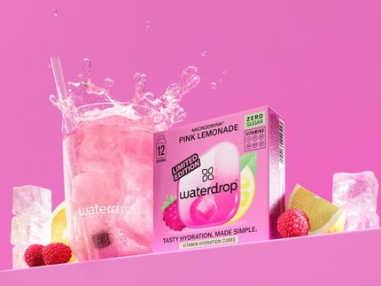 Pronti per l'estate con il PINK LEMONADE di waterdrop®