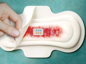 Sanitary towels morph into test strips
