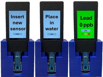 Un sensor portátil permite detectar plomo en el agua del grifo
