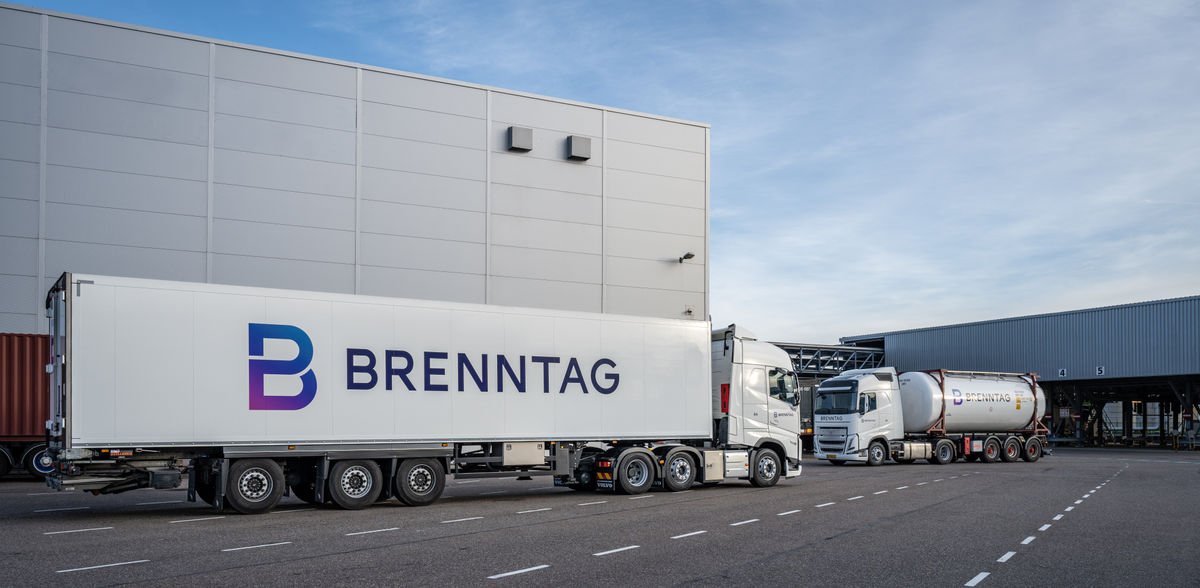 A Brenntag abre o primeiro local de distribuição de produtos químicos sem emissões de CO2