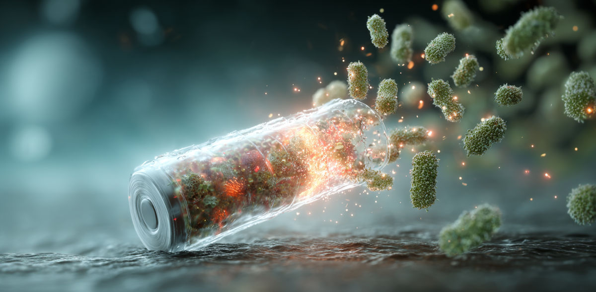 Come in Mission Impossible: Batteria di batteri autodistruttivi