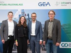 Höchst Industrial Park: Carbon capture pilot plant goes into operation