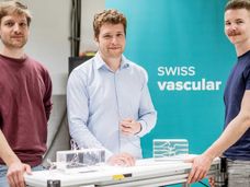Practising medicine on a lifelike silicone model