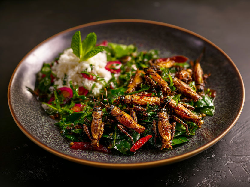 Salada de algas e farinha de grilos. Quem vai procurar alimentos proteicos alternativos? - As competências, os conhecimentos e as opiniões dos entes queridos são importantes
