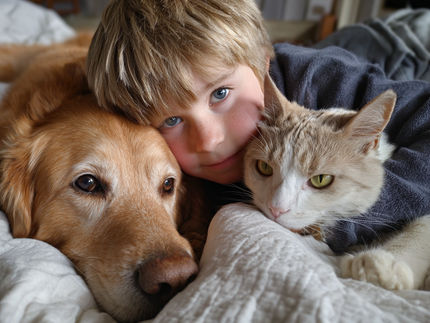 Quando os cães e os gatos deixam as crianças doentes