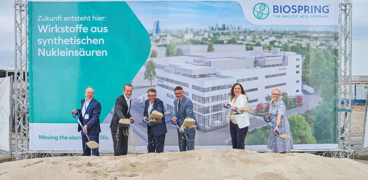 BioSpring baut High Tech-Produktionsstätte für pharmazeutische Nukleinsäure-Wirkstoffe