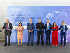 A WACKER inaugura a nova linha de produção de polissilício para semicondutores em Burghausen