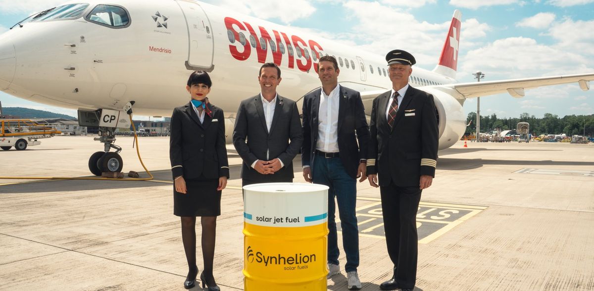 Una start-up svizzera pone una pietra miliare per l'aviazione sostenibile