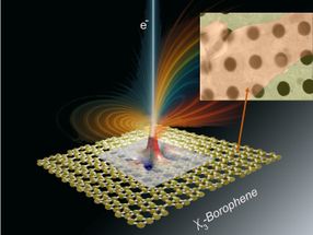 Il borofene dirige la luce su scala nanometrica